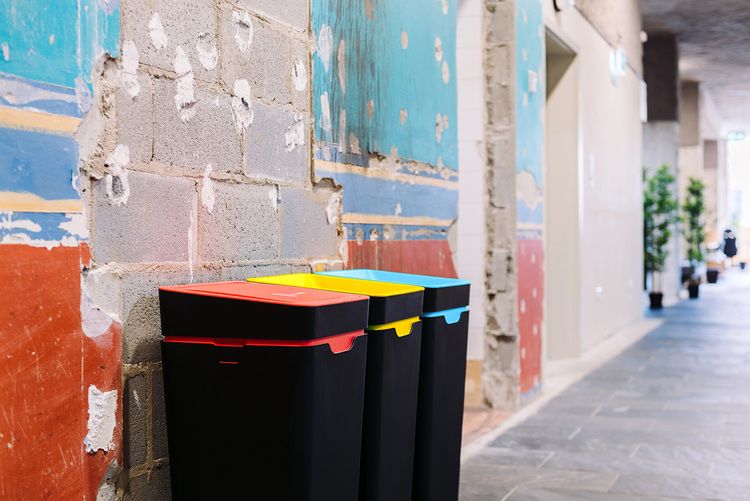 post-industrial PP recyclate method bins